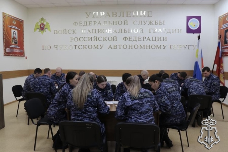 Чукотские росгвардейцы на страже памяти: сотрудники ведомства приняли участие в Международной патриотической акции «Диктант Победы»