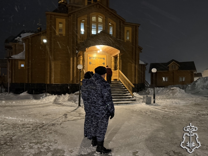 Росгвардейцы обеспечили общественную безопасность в период празднования Пасхи в Анадыре